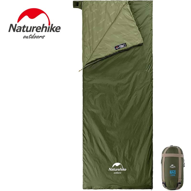 שק שינה Naturehike LW180 - 680 גרם, לקיץ - קמפינג וטיולים בהנחה של 56%: ₪97.35 במקום ₪222.08