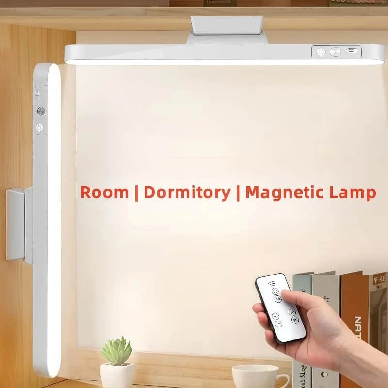 מנורת LED מגנטית נטענת לשולחן - בית וגאדג'טים בהנחה של 50%: ₪20.14 במקום ₪40.28