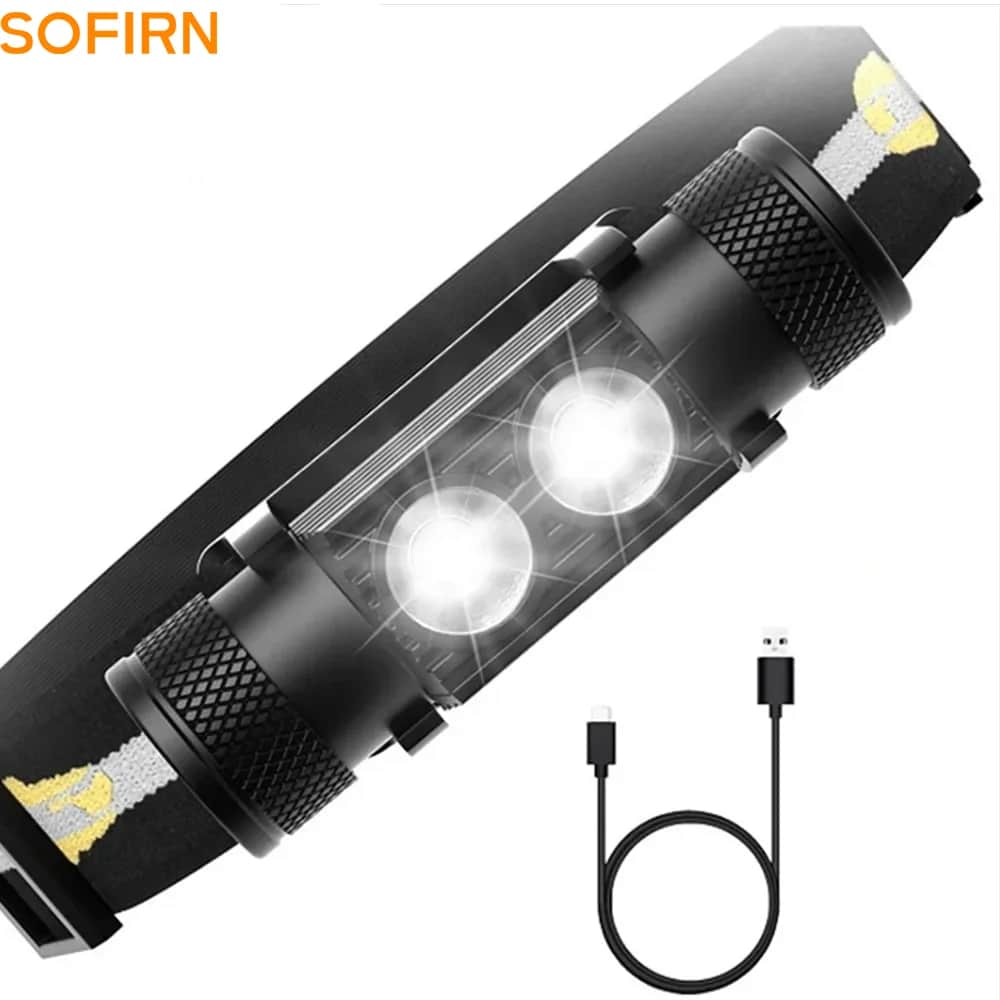 פנס-ראש SOFIRN H25S - 1200 לומן, נטען USB-C - קמפינג וטיולים בדיל מאומת: ₪61.21 במקום ₪87.1 (30% הנחה)