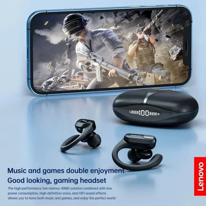 אוזניות Lenovo XT80 TWS - צג סוללה - סלולר בהנחה של 53%: ₪57.21 במקום ₪121.72