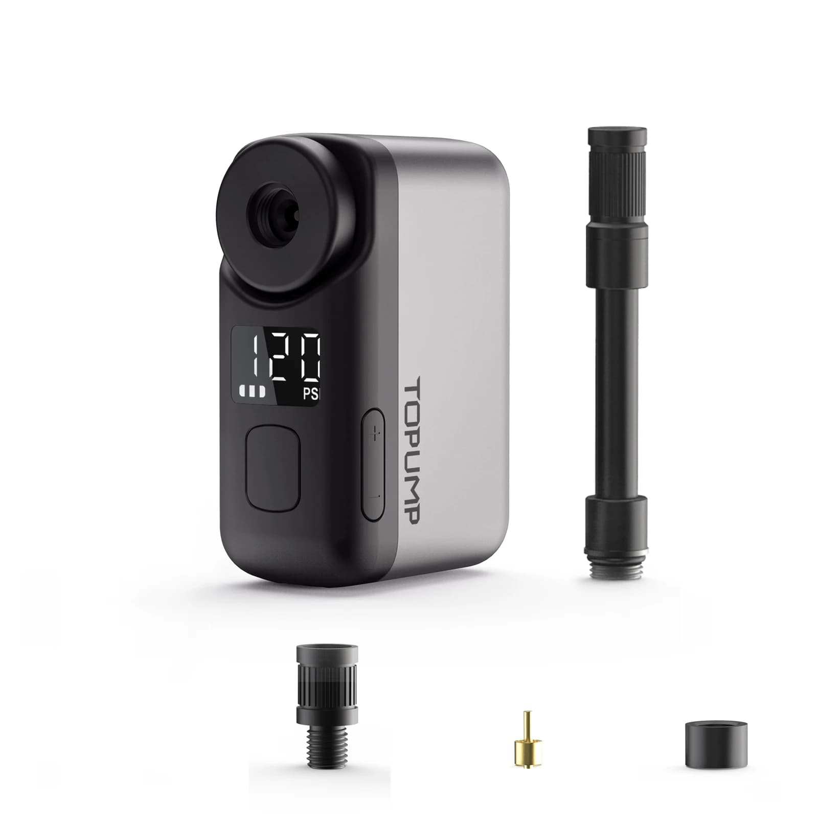 משאבה חשמלית TOPUMP TB2 PRO - 120PSI עם צג דיגיטלי - ספורט ובריאות בדיל מאומת: ₪112.95 במקום ₪289.18 (61% הנחה)