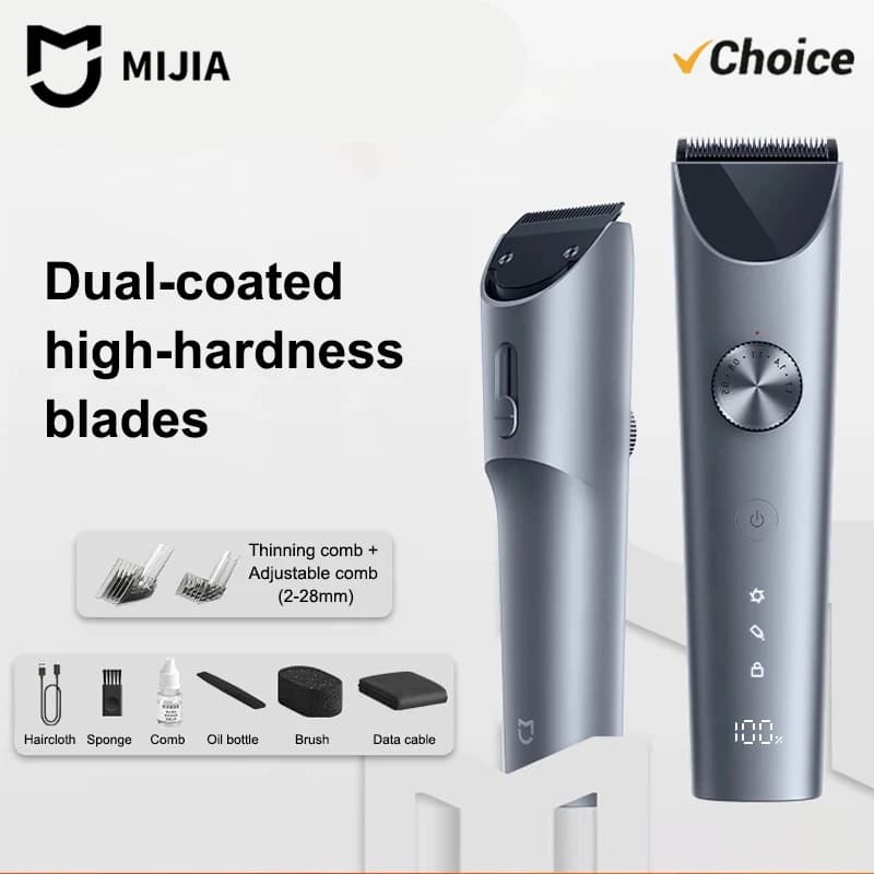 מכונת תספורת שיאומי MIJIA Clipper 2 - להב טיטניום - טיפוח ויופי בהנחה של 70%: ₪108.13 במקום ₪358.94